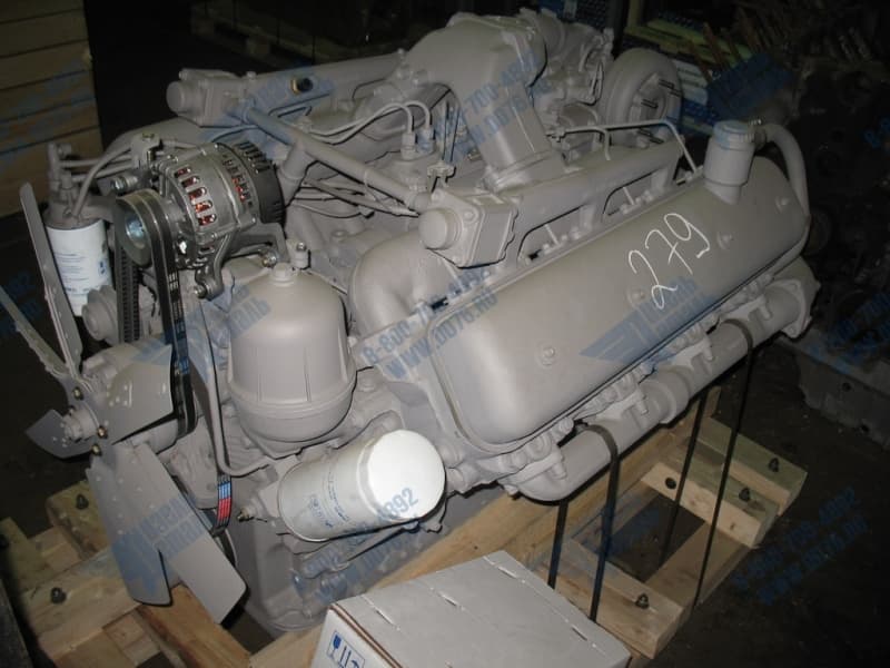238НД5-1000186 Двигатель ЯМЗ 238НД5 без КП и сцепления основной комплектации