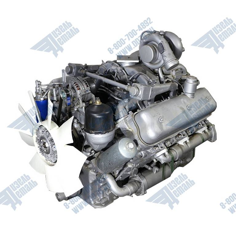 236НЕ2-1000186-52 Двигатель ЯМЗ 236НЕ2 без КП и сцепления 52 комплектации