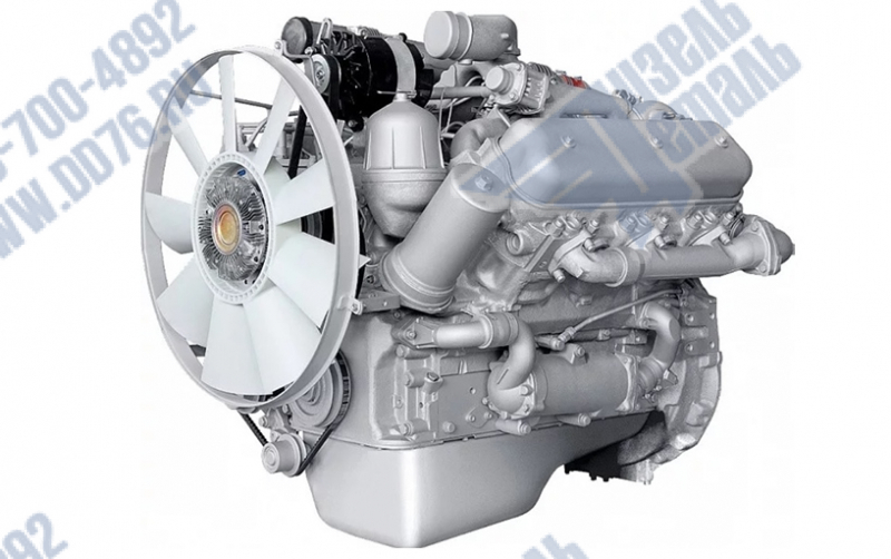 Картинка для Двигатель ЯМЗ 236НЕ2 без коробки передач со сцеплением 51 комплектация